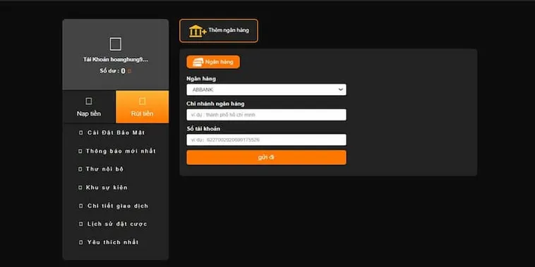 Hướng Dẫn Rút Tiền SB365 An Toàn Tiền Về Tài Khoản Sau 5 Phút